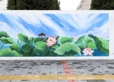  坡头墙绘施工材料制作工艺说明