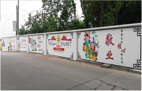  坡头手绘墙画在现实中主要有哪些应用？