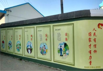 坡头文化墙施工攻略