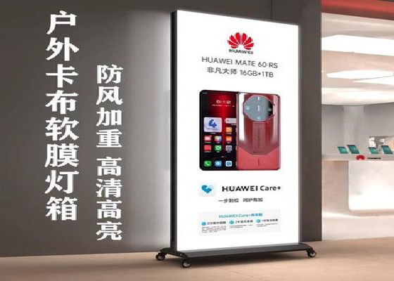 坡头户外防水灯箱的应用特点及适用范围。