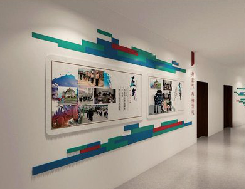  坡头企业文化墙用什么材料好？