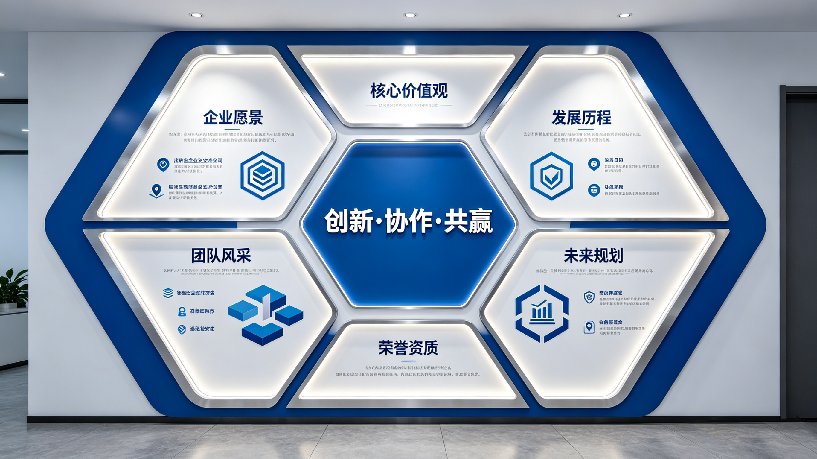  坡头企业文化墙六边形避坑指南（新手常犯5个错误）